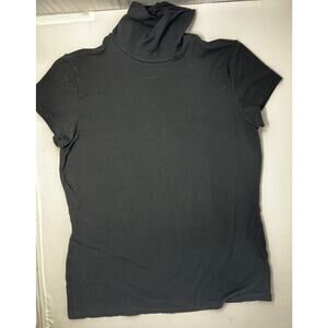Lauren Ralph Lauren Women's Short Sleeve with High Collar Size M Pre-Owned